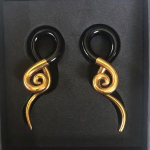 Glass ear tapers plugs 2G - 16MM Gauges Piercing